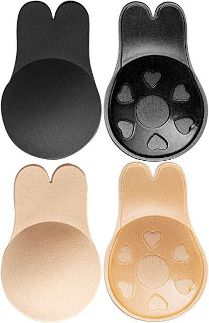 Self Adhesive Rabbit Ear Silicone Push Up Nipple Cover