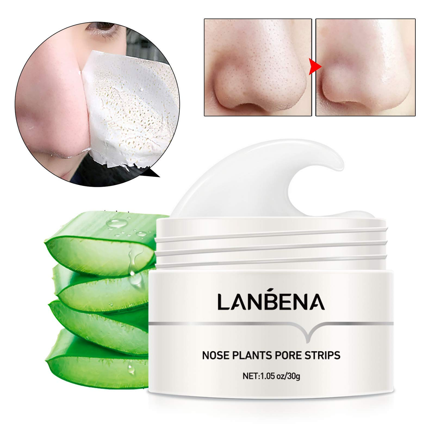 LANBENA Nose Plants Pore Strips