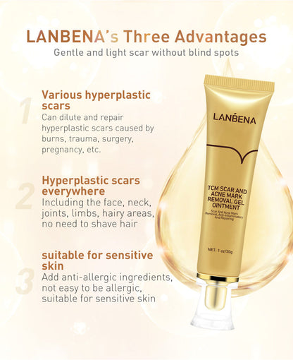 LANBENA TCM Scar & Acne Mark Removal Gel Ointment