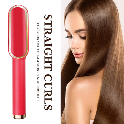 Professional Hair Straightener Comb Styler