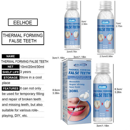 Moldable False Teeth Temporary Tooth Repair Kit