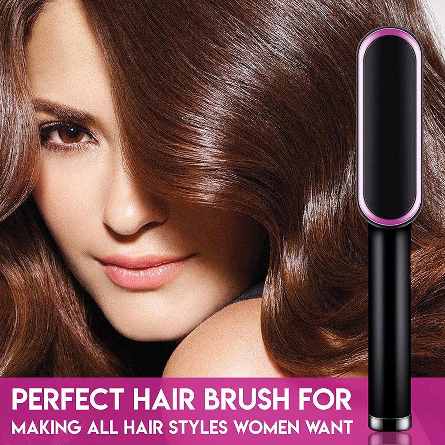 Professional Hair Straightener Comb Styler