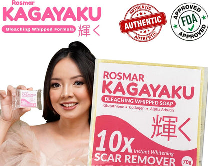 ROSMAR KAGAYAKU BLEACHING WHIPPED SOAP