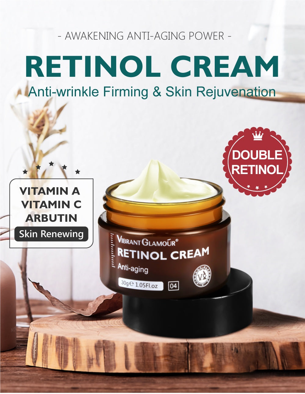 VIBRANT GLAMOUR Retinol Face Cream