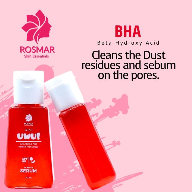 BUY 1 TAKE 1! ROSMAR 3-IN-1 UWU SERUM with SPF60